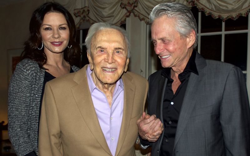 Catherine, Zeta-Jones, Kirk, Michael Douglas,