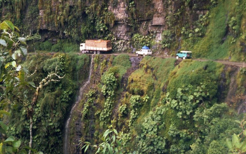 Bolivija, Yunga Road, cesta smrti