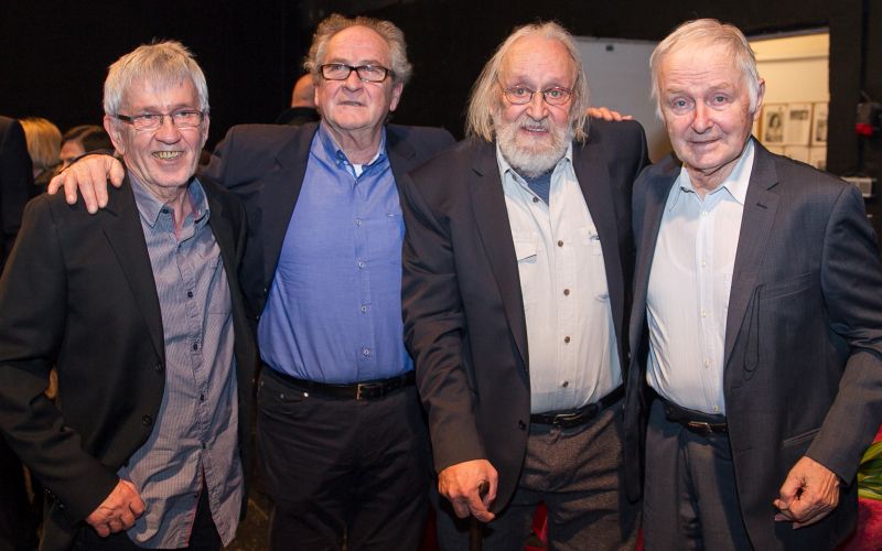 Marko Okorn, Ivo Ban, Dare Valič in Boris Juh