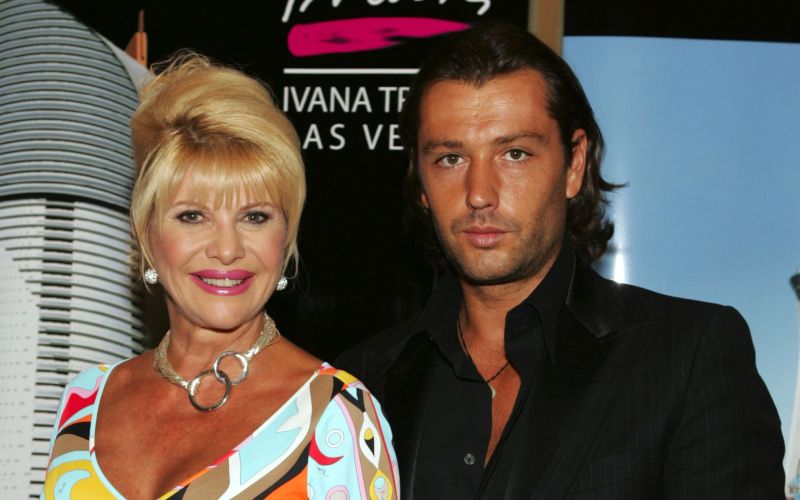 Ivana Trump in Rossano Rubicondi