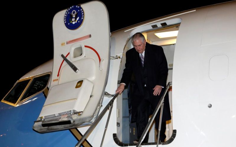 Rex Tillerson, zunanji minister ZDA, azijska turneja