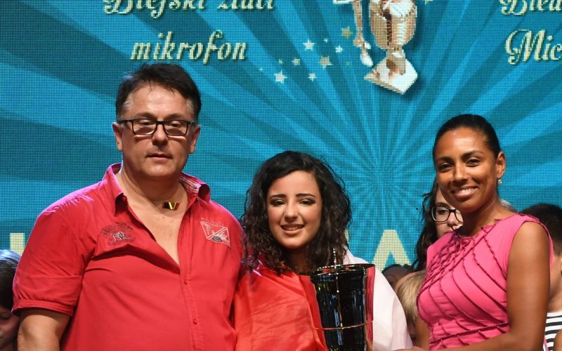 Sandi Vovk, Christina Magrin in Irena Yebuah Tiran