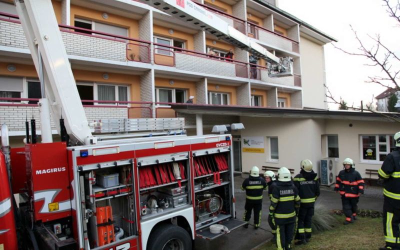 požar v črnomlju, dom starejših