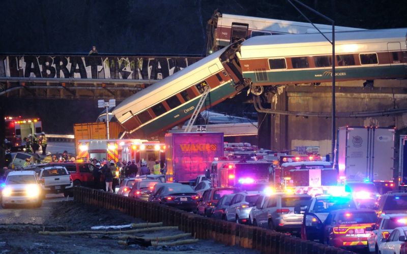 Amtrak, železniška nesreča