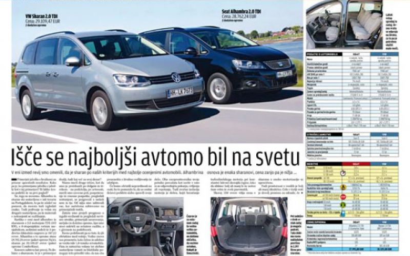 Išče se najboljši avtomobil na svetu