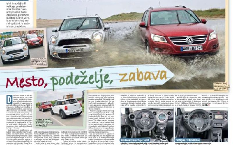 Za mesto, podeželje in zabavo