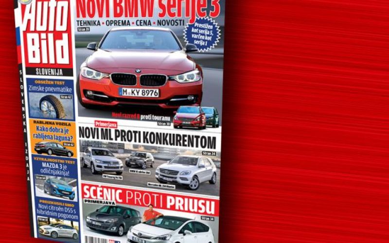 Čez dva dneva izide nova številka revije Auto Bild Slovenija!