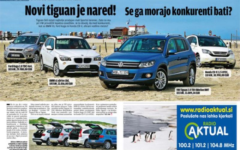 Novi tiguan je nared – se ga morajo konkurenti bati?