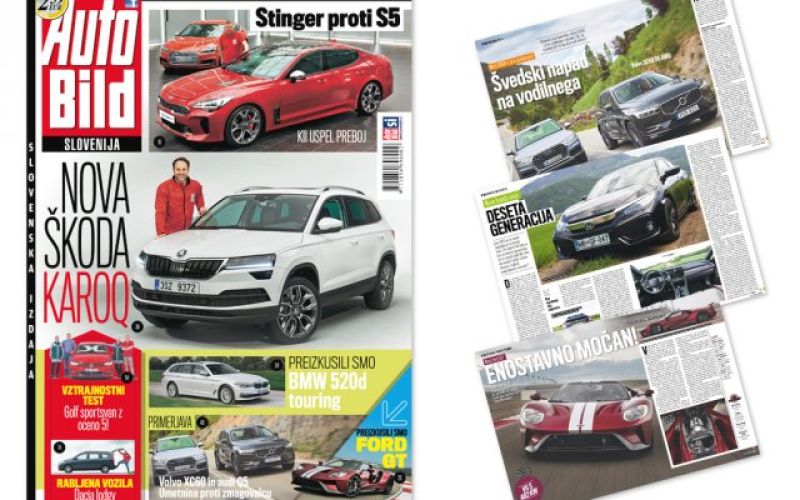 AUTO BILD Slovenija - junij 2017