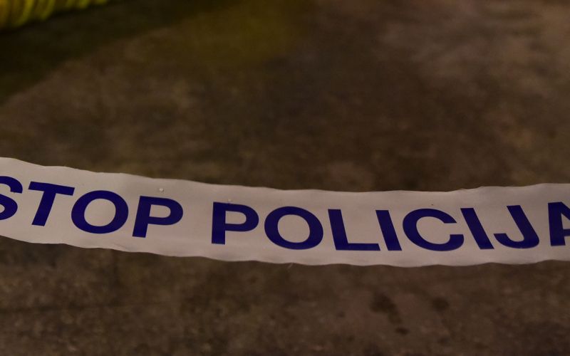 slovenska policija, policijski trak, stop policija, mercator