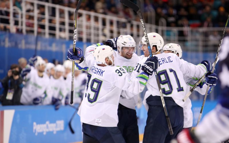 slovenija hokej reprezentanca pjongang ZDA