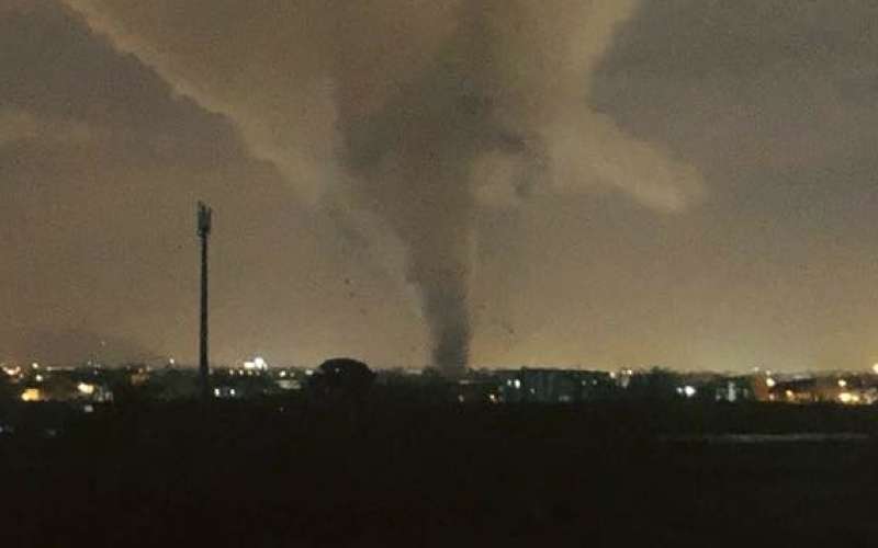 caserta, tornado