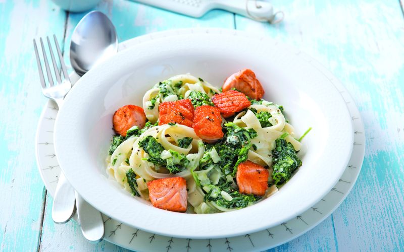 Testenine s špinačo