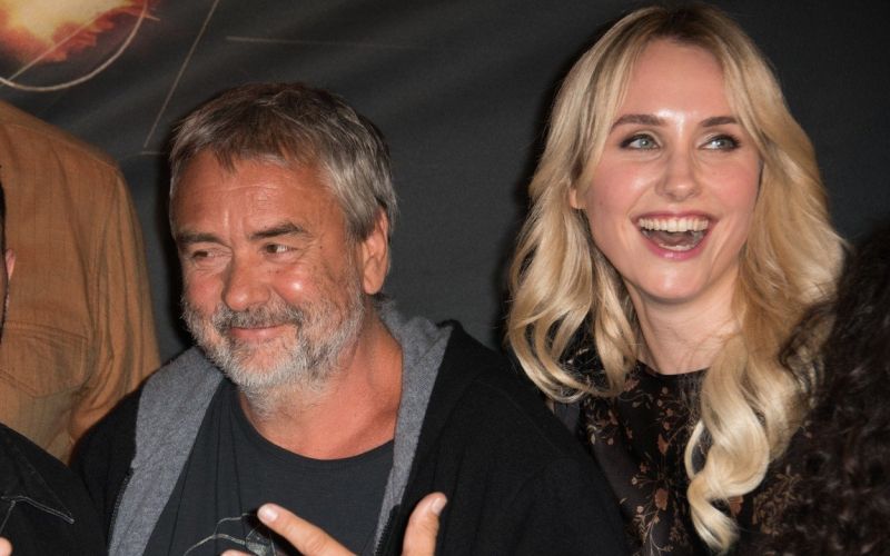 Luc Besson in Sand Van Roy