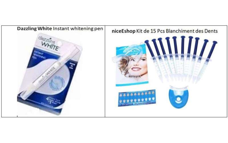 Instant whitening pen Dazzling White in Kit de 15 Pcs Blanchiment des Dents