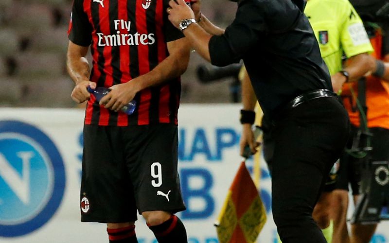 Gonzalo Higuain in Gennaro Gattuso