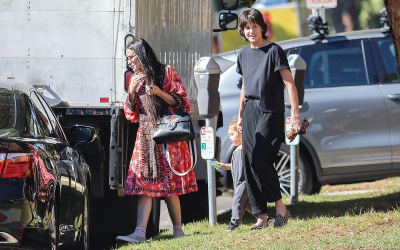 Demi Moore, Maša Mandžuk in Rumi