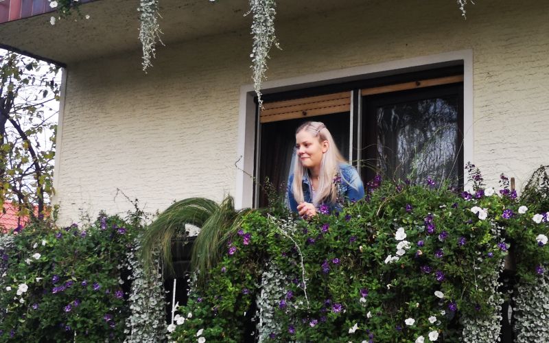 Najlepši Veseljakov balkon ima Nina! 1