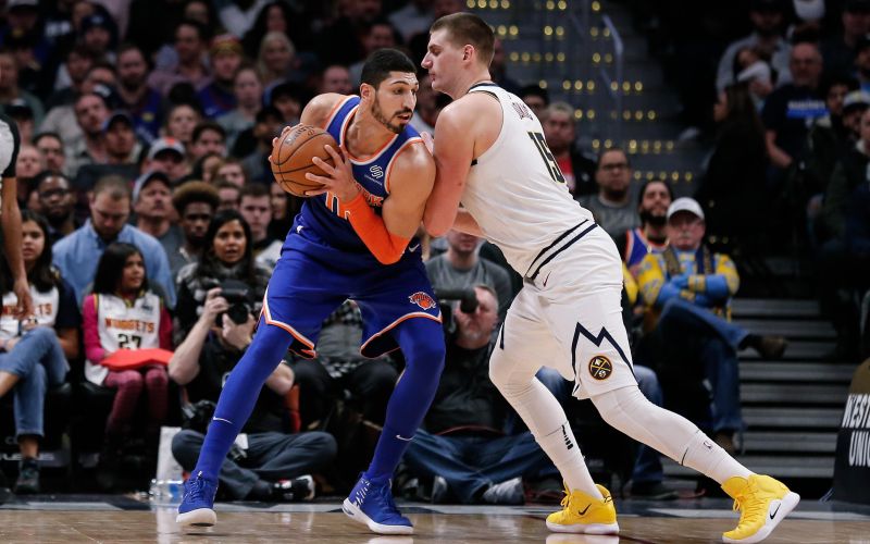 Enes Kanter in Nikola Jokić
