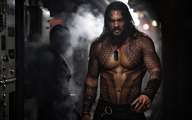 Jason Momoa v filmi Aquaman