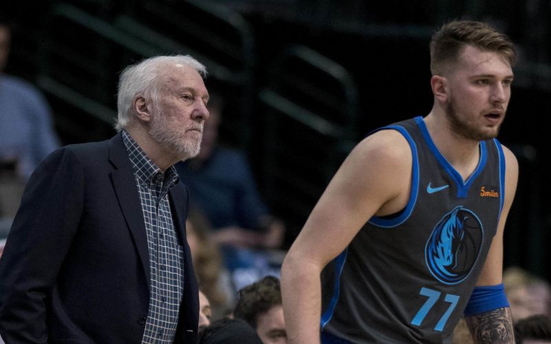 Gregg Popovich in Luka Dončić