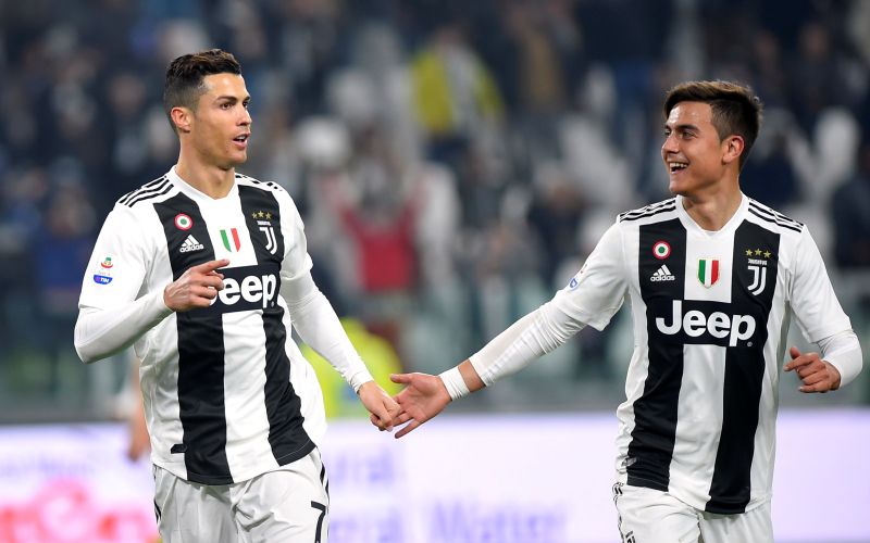 Cristiano Ronaldo in Paulo Dybala