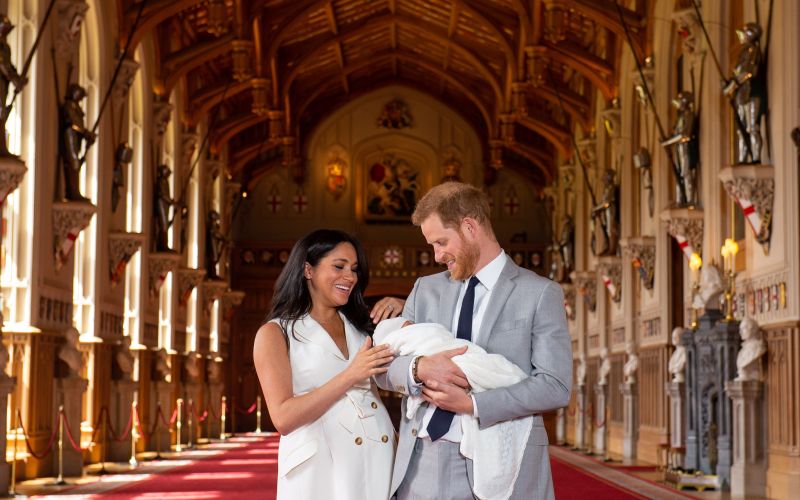 meghan, harry, sin, otrok