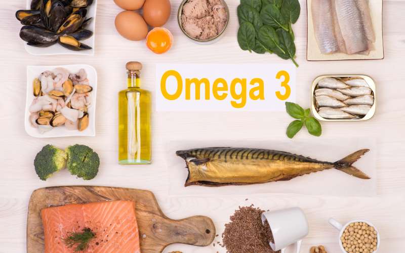 Različna živila, bogata z omega 3 maščobnimi kislinami.jpg