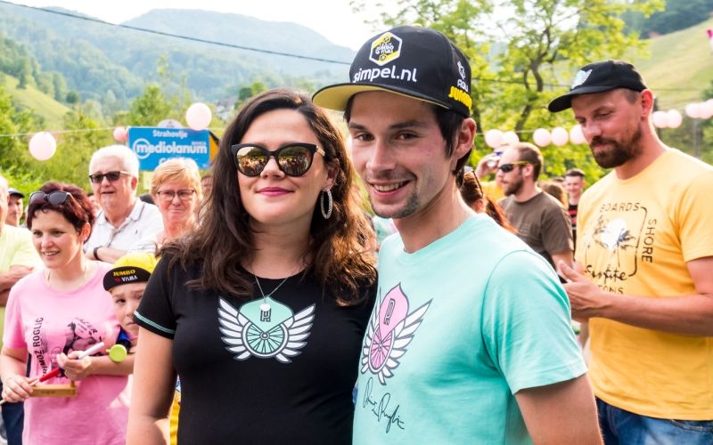 Primoz Roglic, Lora Klinc.jpg