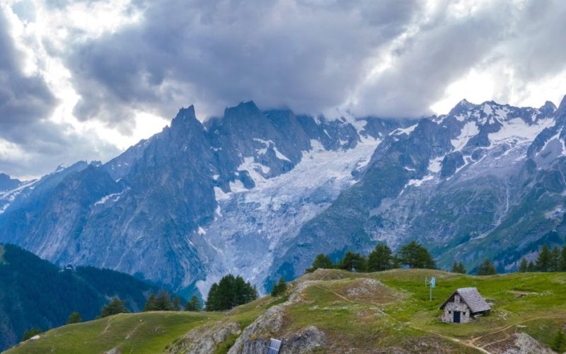 ledenik, mont blanc, Planpincieux