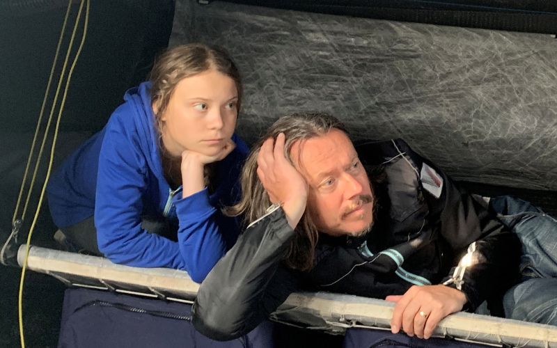 Svante in Greta Thunberg