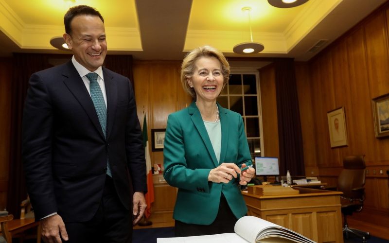 Leo Varadkar, Ursula von der Leyen