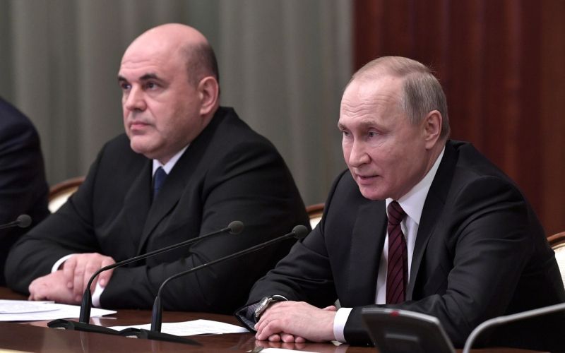 Vladimir Putin, Mihail Mišustin