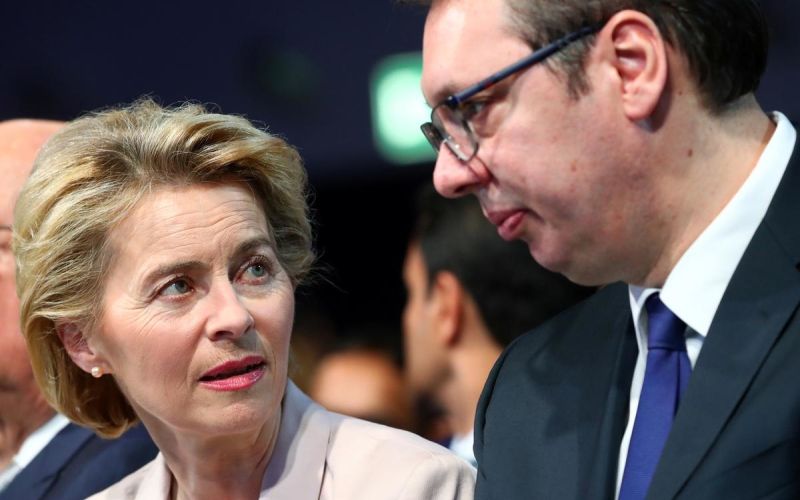 Aleksandar Vučić, Ursula von der Leyen