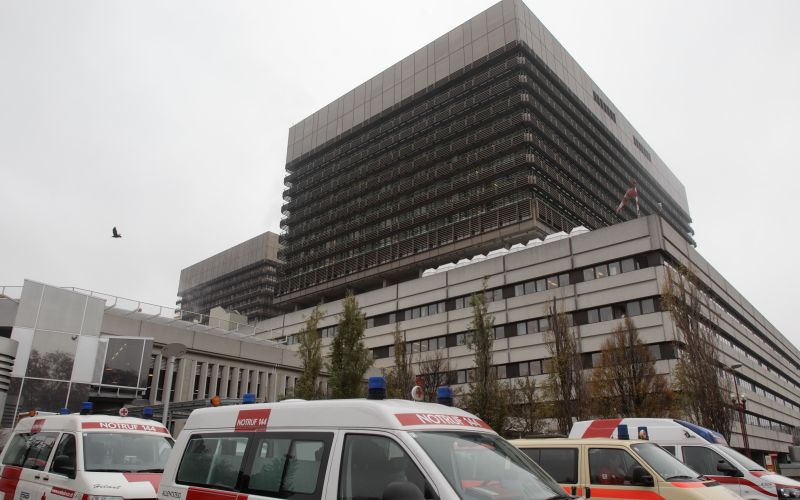 dunaj, klinični center, AKH Dunaj