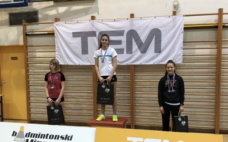 badminton, iva-koša, nika-badič, mirna, mladost, lendava