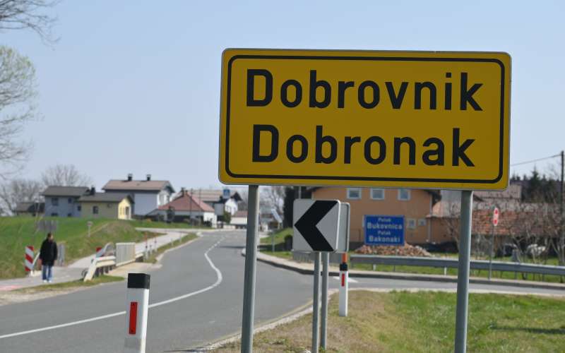 dobrovnik, naselje