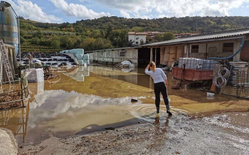 posledice neurij na goršikem, severna primorska, štab, poplava, padavine