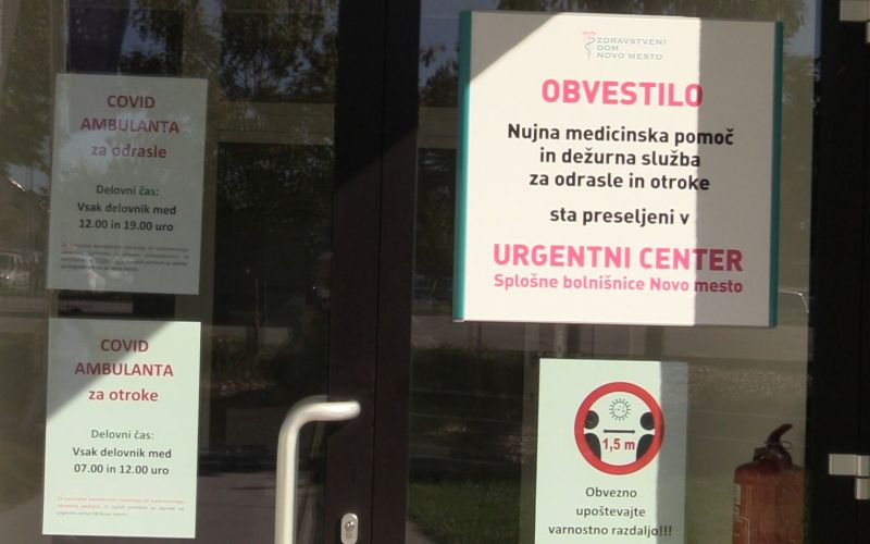 Covid ambulanta Zdravstveni dom Novo mesto