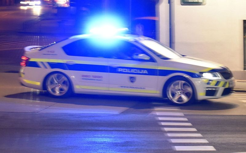 policija, policijsko-vozilo, nočna, splošna, splošno