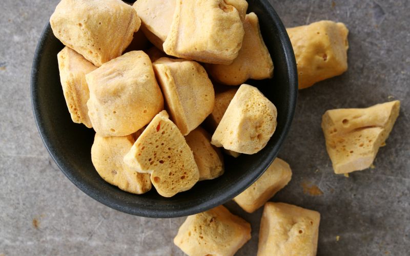 honeycomb, karamela