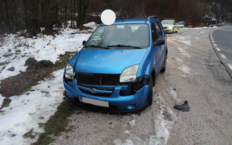 suzuki ignis, prometna nesreča