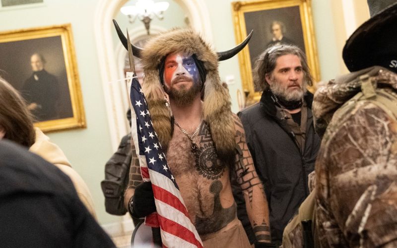 Jacob Anthony Chansley, Jake Angeli, QAnon Šaman