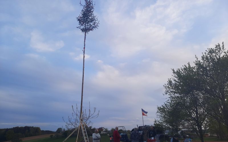 mlaj, postavljanje-mlaja, mali-šalovci