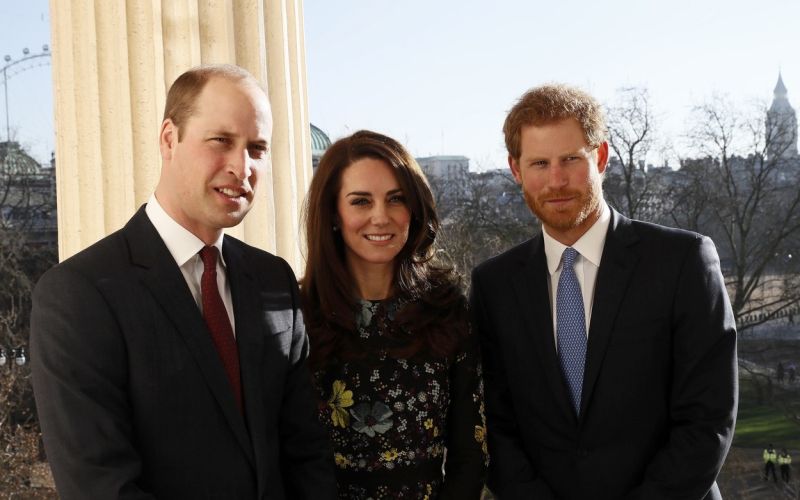 William, Kate, Harry