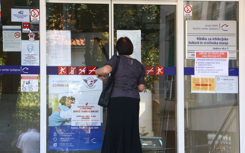 infekcijska klinika, ukc ljubljana, koronavirus,