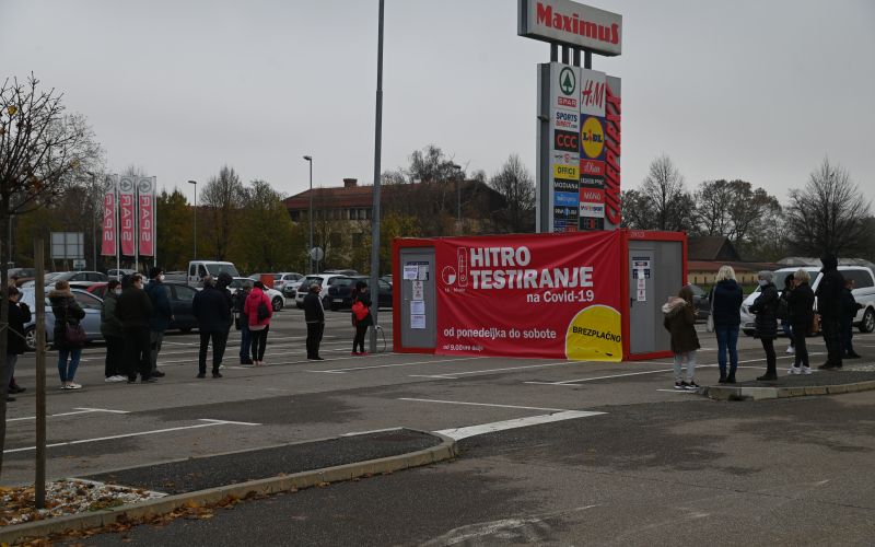 gneča, hitro-testiranje, hitri-testi, maximus, murska-sobota, zdravstveni-dom, covid-19