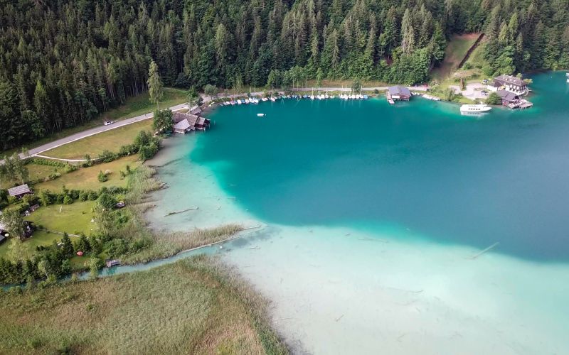 Weissensee, Belo jezero