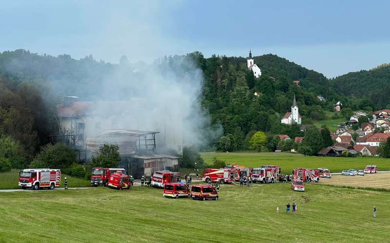 požar, vojni, sušilnica hmelja