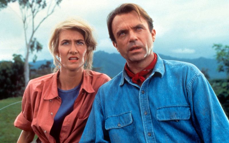 Vloga paleontologa Alana Granta v Jurskem parku je Sama Neilla leta 1993 dokončno povzdignila med svetovne filmske zvezde.